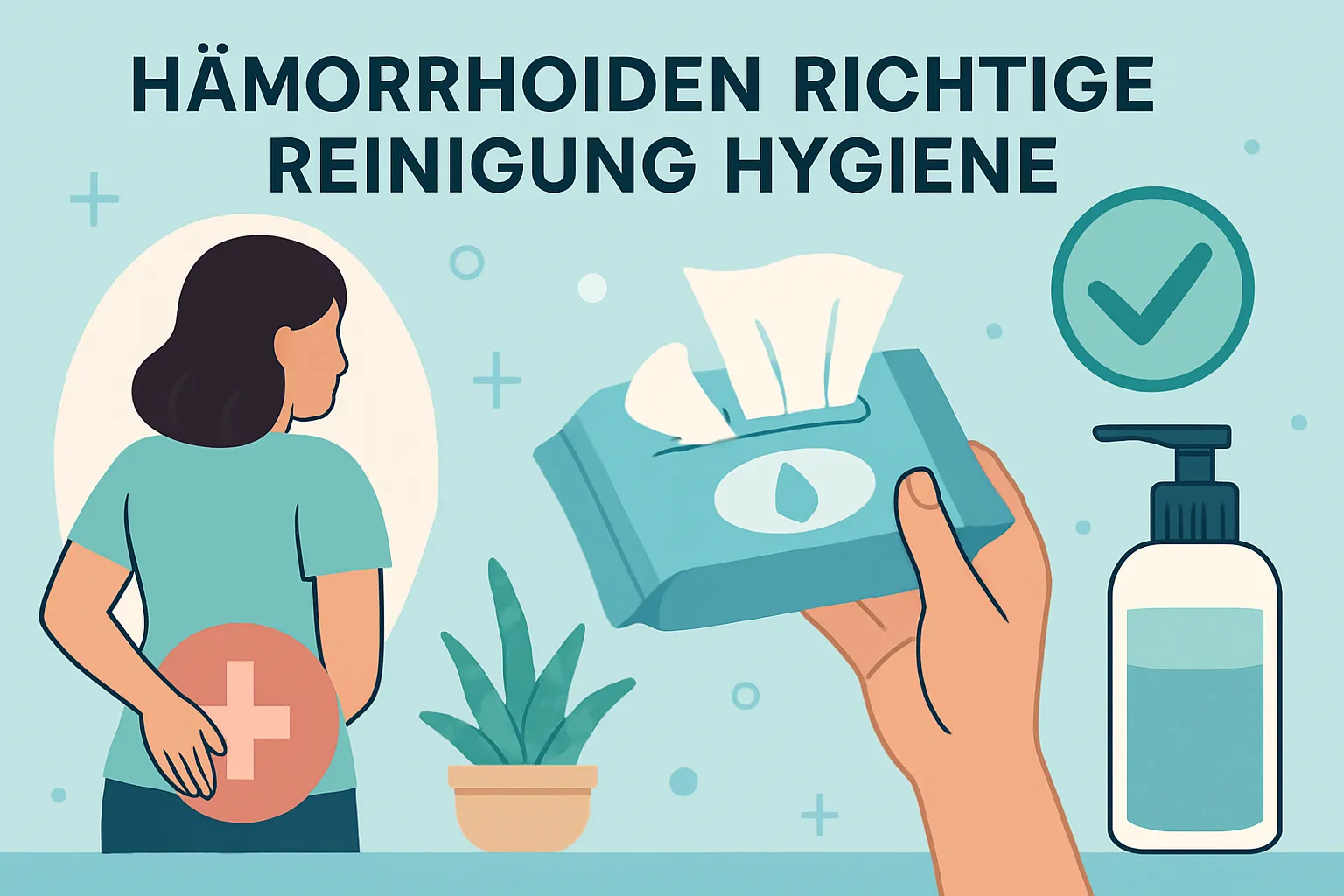 Sanfte und gründliche Reinigung bei Hämorrhoiden – die richtige Hygiene für schnelle Linderung